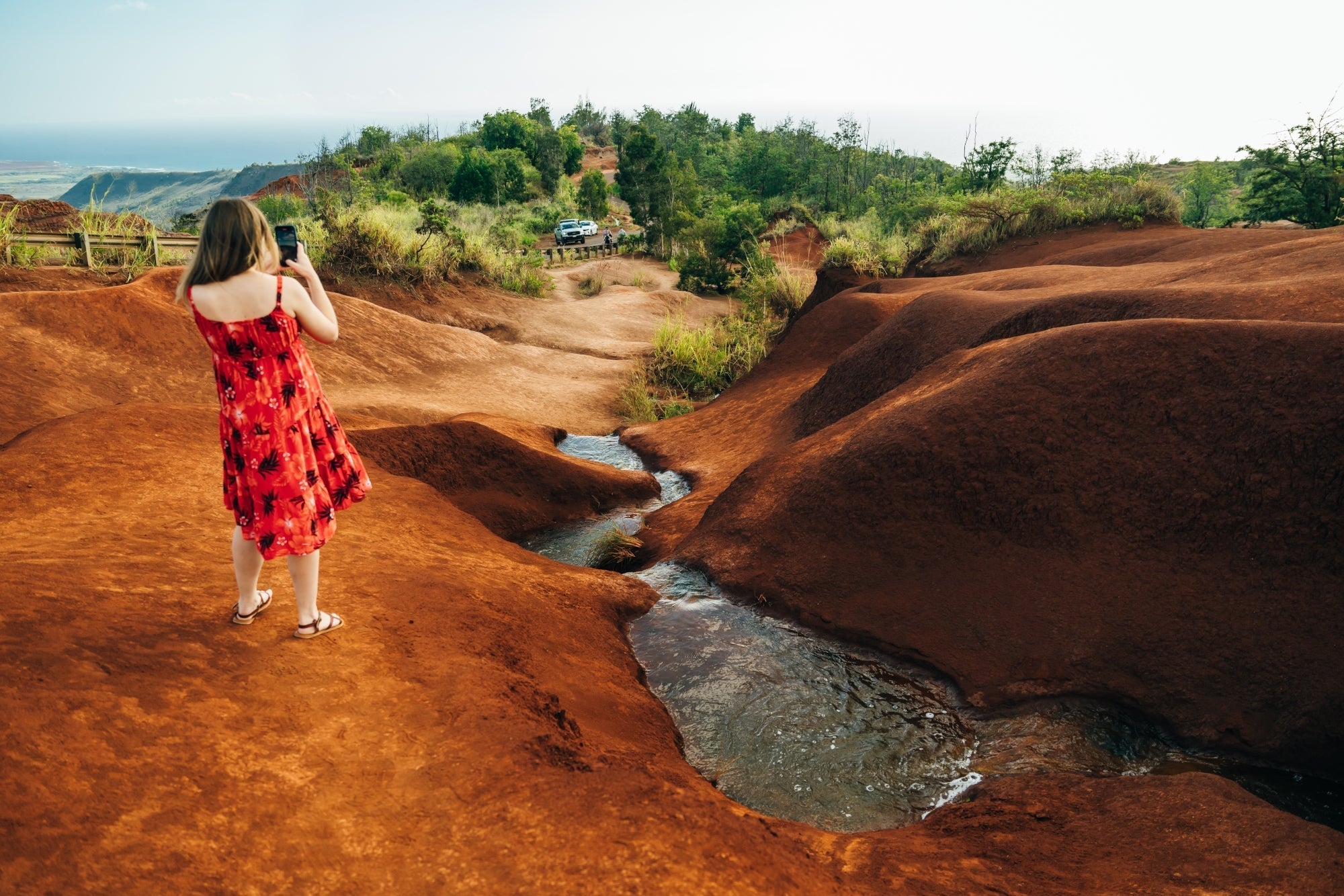Red Dirt Falls Kauai
