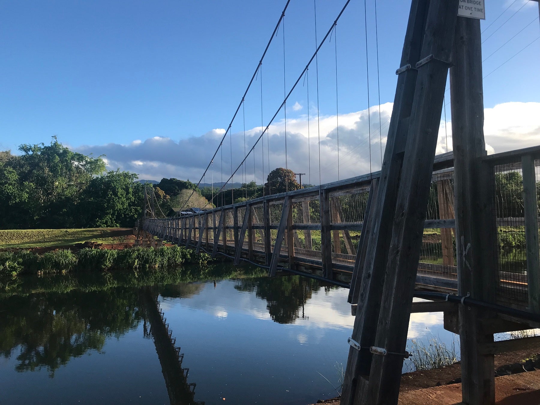 Hanapepe Swinging Bridge Kauai