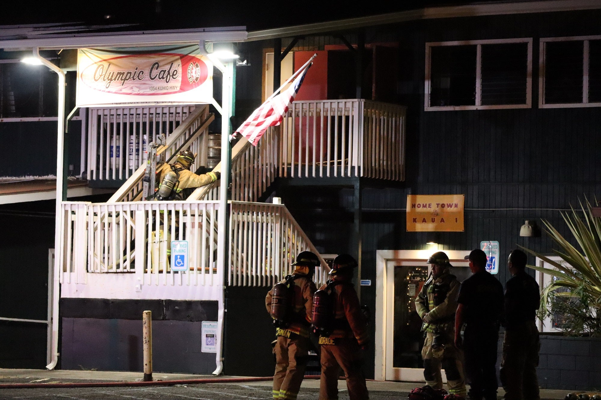 Kauai’s Olympic Cafe Sustains Fire Damage