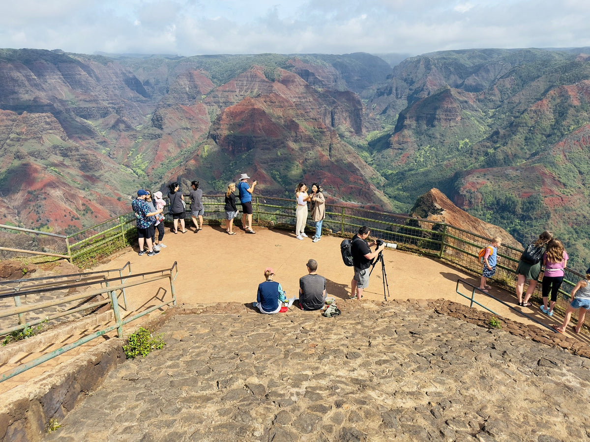 Waimea Canyon Lookout Reopens Following Hurricane Lowell