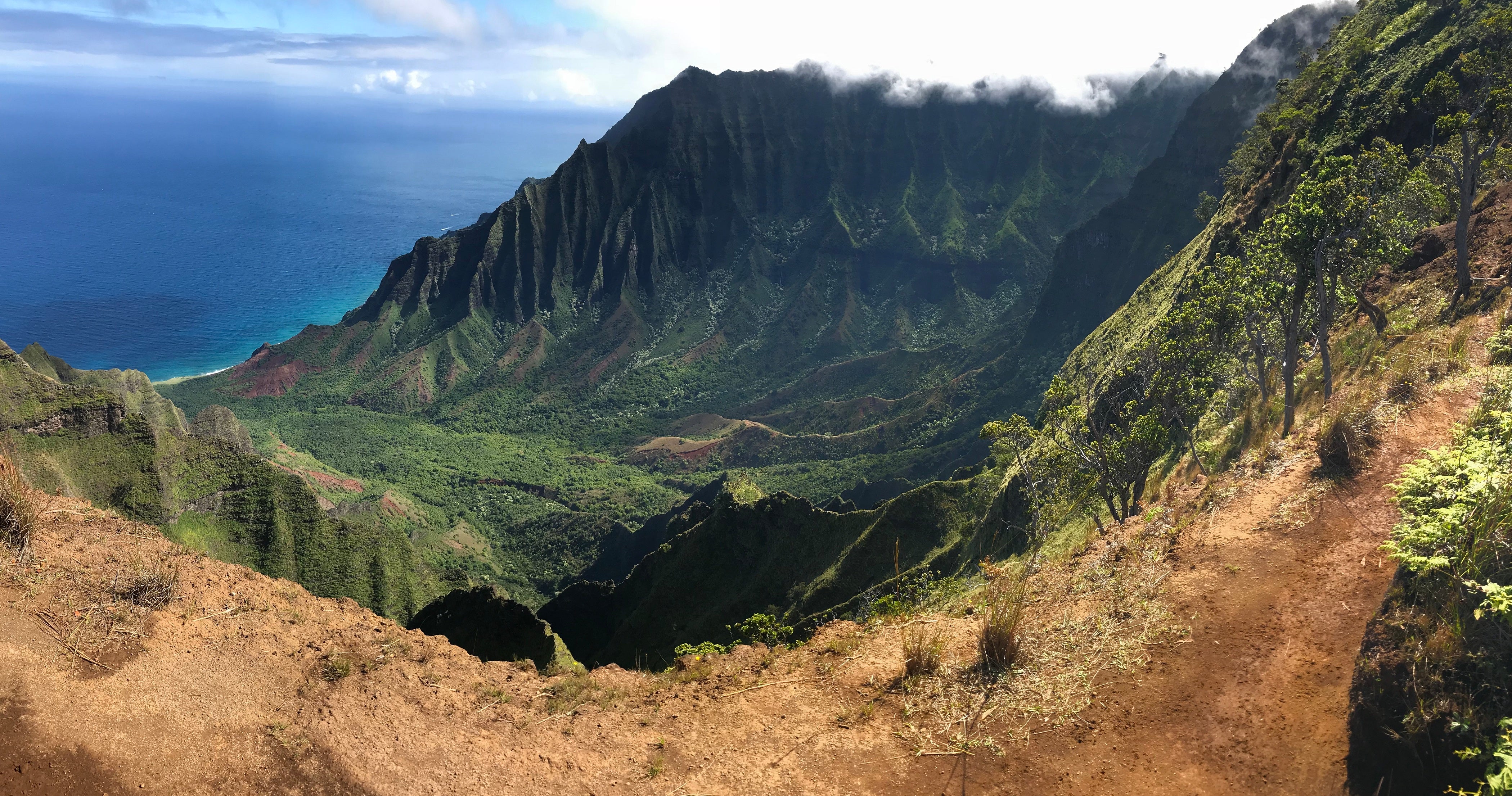 Kauai Digital Photo - Kalalau Valley