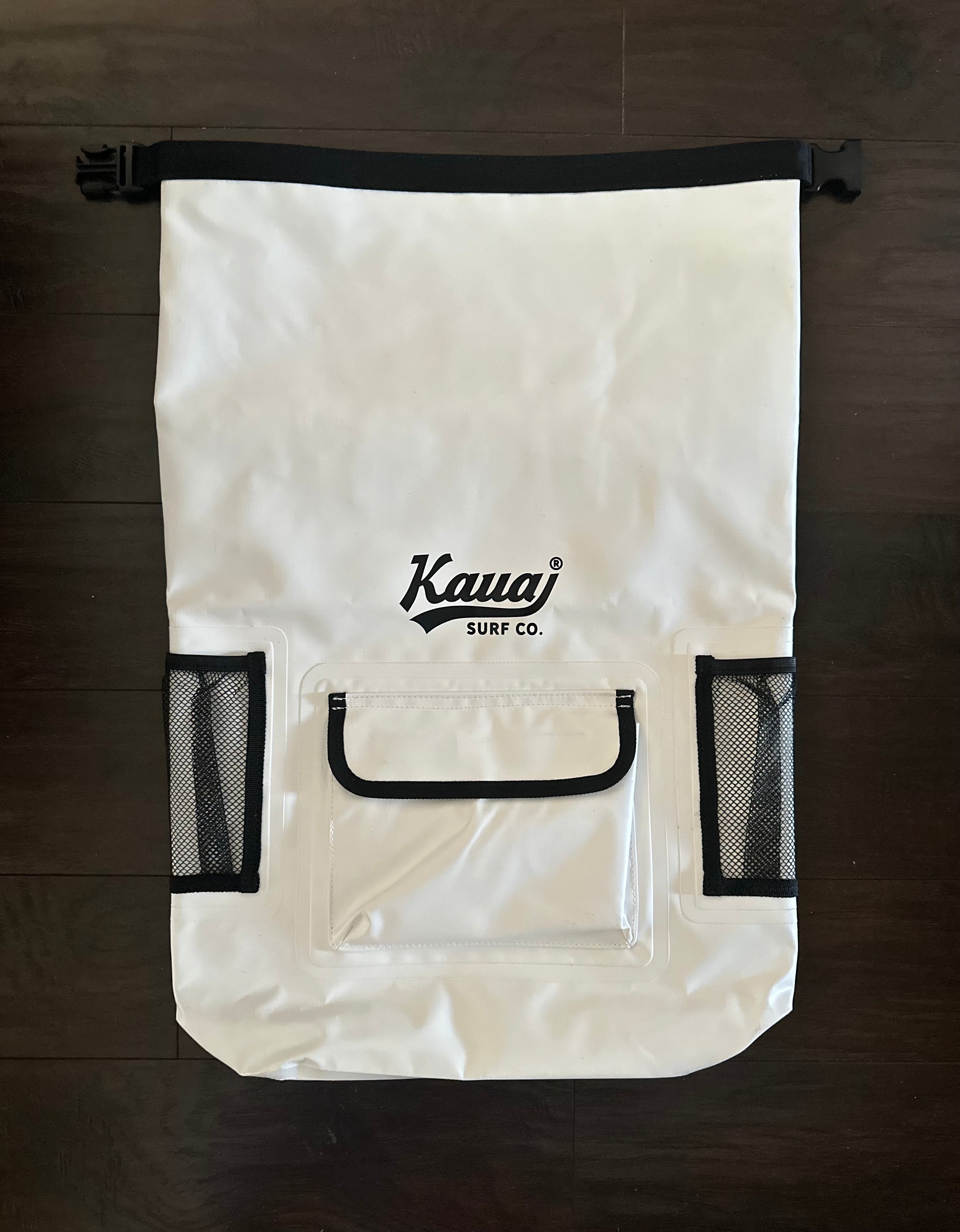 White Waterproof Backpack