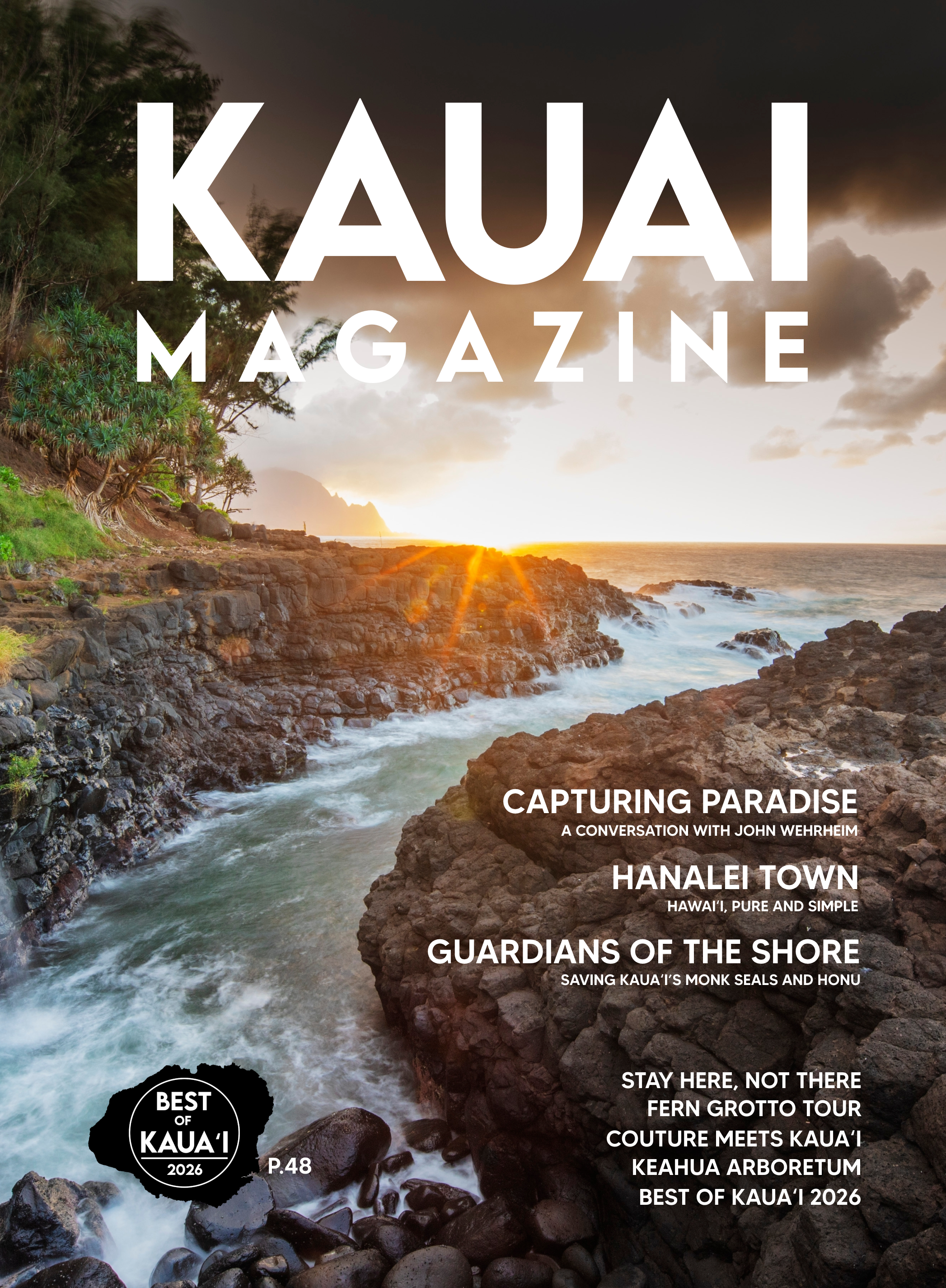Kauai Magazine - Winter 2026 Print Edition
